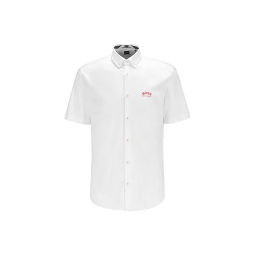 HUGO BOSS Shirts Men White