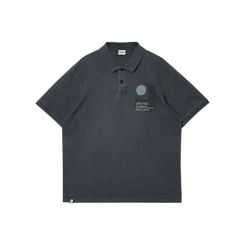 JACK&JONES Polo Shirts Men E44 Black Sand Color-0