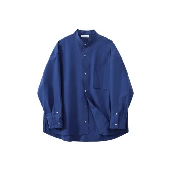 SINGLE MOMENT Shirt Unisex Dark Blue