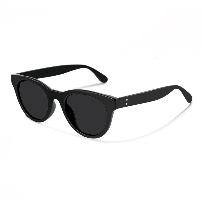 MK MINGKU 2025 Spring Summer Korean Vintage Gradient White Frame Unisex-4