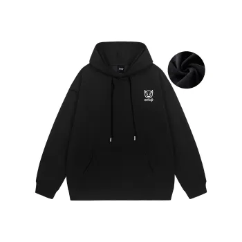 Emoji Hooded Pullover Sweatshirt Unisex