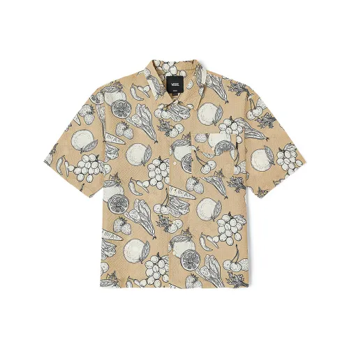 Vans Spring Break Fruits Shirt Unisex Khaki