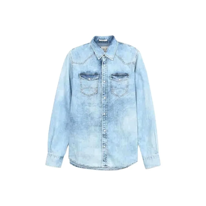 MCS Shirts Men Light Blue 502-0