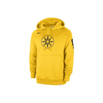 Nike Golden State Warriors Standard Issue 2023/24 City Edition Men's Nike Nba Courtside Hoodie
