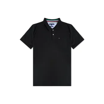 Tommy Hilfiger Polo Shirts Men Black