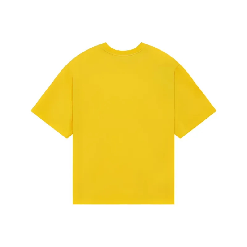 WE11DONE T Shirts Unisex Yellow-1