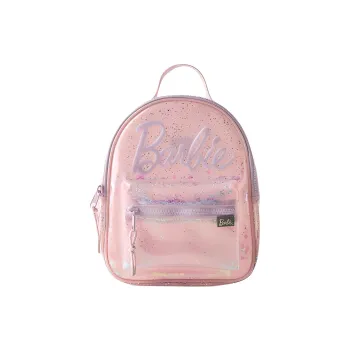 ZARA Polyester Backpack Mini Women's Rose Red