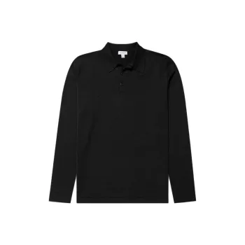 SUNSPEL Polo Shirts Men Black