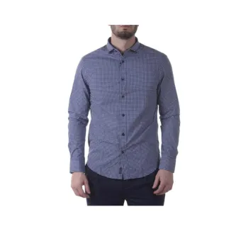 ARMANI JEANS Shirts Men Blue