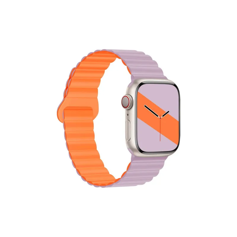 DUALMM Apple Compatibility Watch Band 225 255mm Silicone Material-19