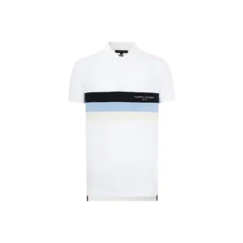 Tommy Hilfiger Polo Shirts Men White YBR