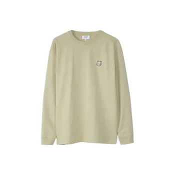 Maison Kitsune Bold Fox Head Long sleeved T shirt