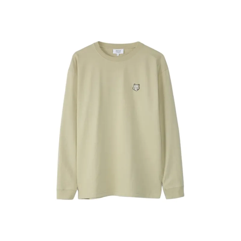 Maison Kitsune Bold Fox Head Long sleeved T shirt-0