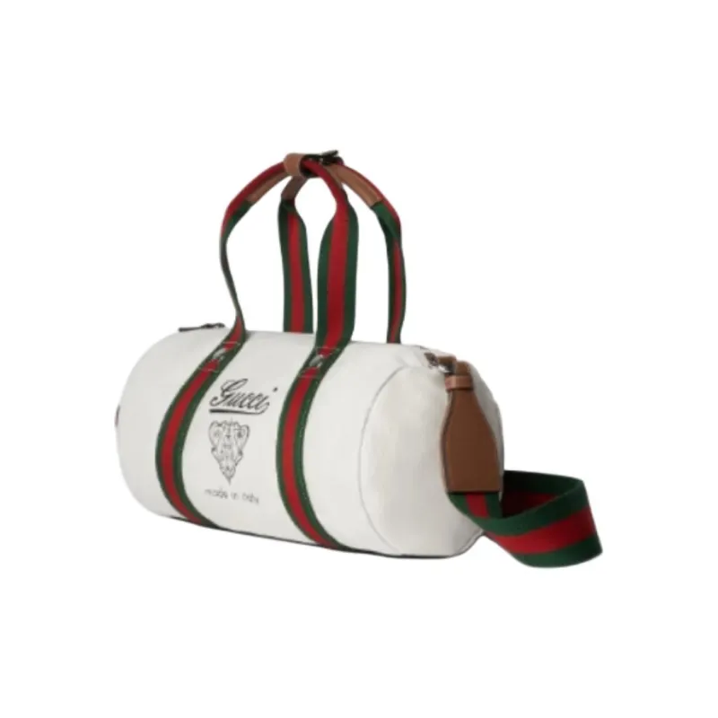 GUCCI Canvas Bag, Crossbody, One Shoulder, Handbag Small Size Men's Ecru-1