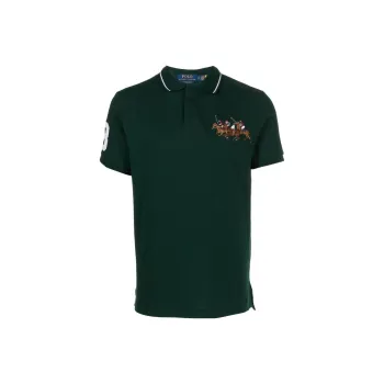 Polo Ralph Lauren Triple Pony Cotton Polo Shirt