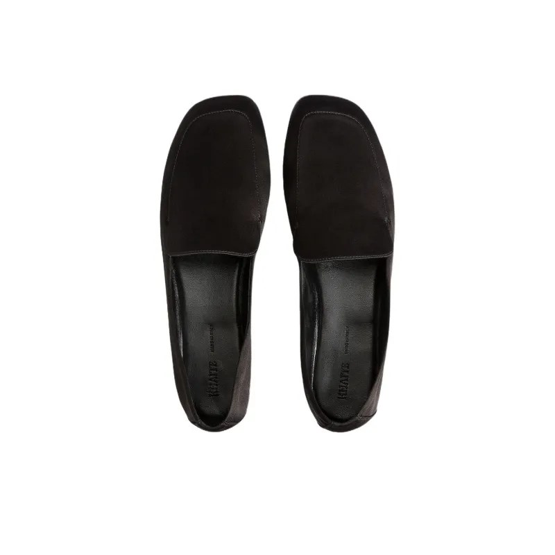 KHAITE Monroe Casual Single Shoes Women's Black-3