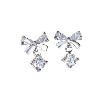 Danqin S999 Fine Silver Earrings Women's