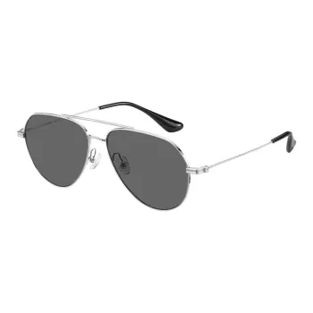 MUJOSH Plate And Metal Aviator Sun Protection Outdoor Fishing Driving Eye Protection Sunglasses Unisex Metal Silver
