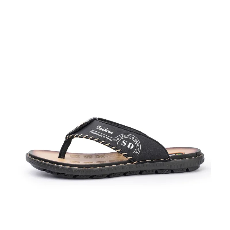 Shiozawa Stitching Abrasion Resistant Flip Flops Men's-4