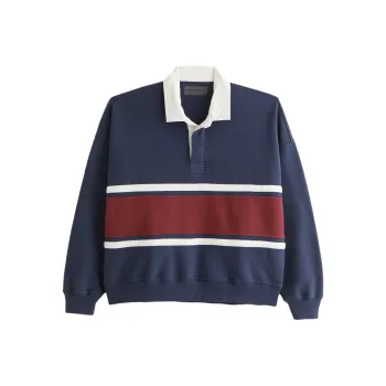 Abercrombie＆Fitch Polo Shirt Men's Sapphire