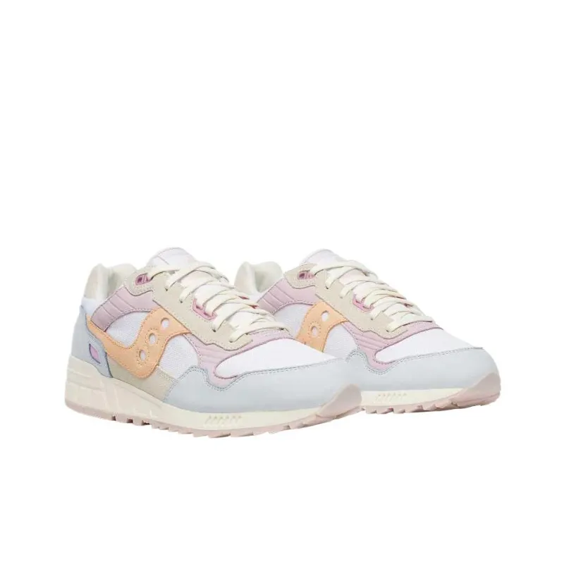 Saucony Shadow 5000 Low Top Running Shoes Unisex White-2