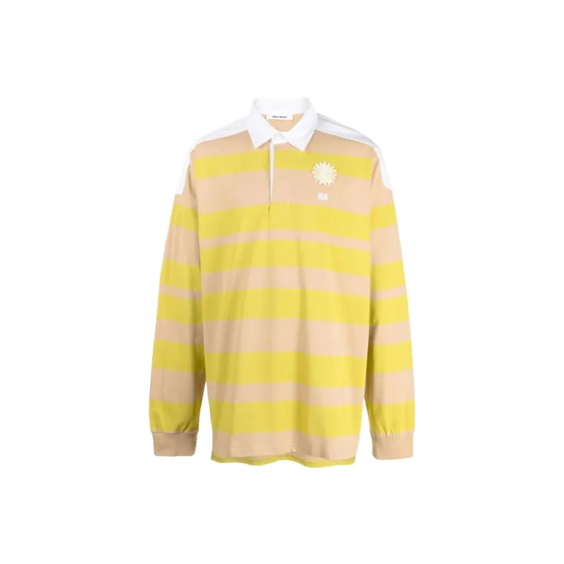 Wales Bonner City Organic cotton Polo Shirt-0