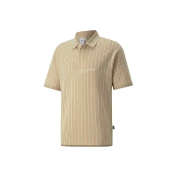 PUMA Players' Lounge Series Polo Shirt Men's Earth Yellow