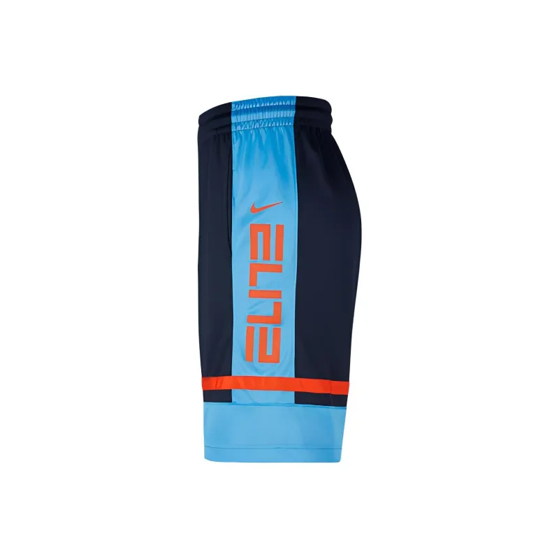 Nike Basketball Shorts Men's Obsidian Color/Coastal Blue/Team Orange-2