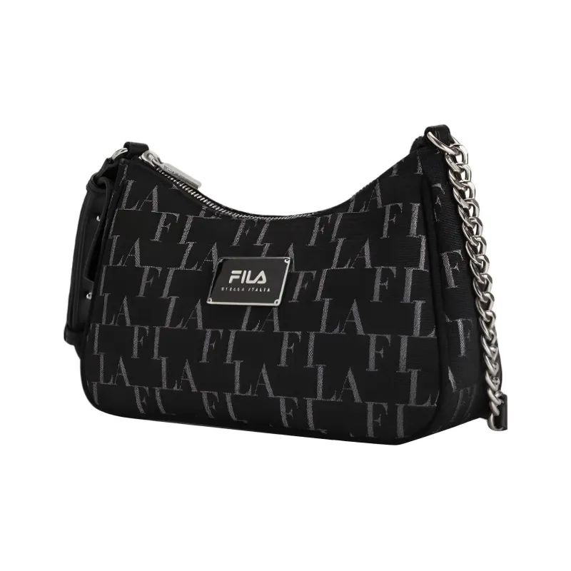 FILA MODERN HERITAGE Fabric Crossbody Bag Women's Black-2