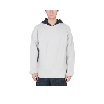 ENGINEERED GARMENTS Check Hooded Sweatshirt