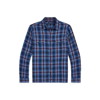 Polo Ralph Lauren FW24 Shirt Men's Blue