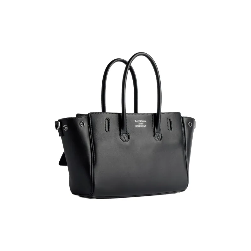 Balenciaga Bel Air Calfskin Tote Bag, Shopping Bag, Shoulder Bag, Crossbody Bag, Handbag Mini Women's Black-3