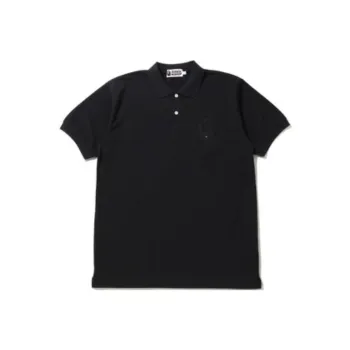 A BATHING APE Polo Shirt Men's Black