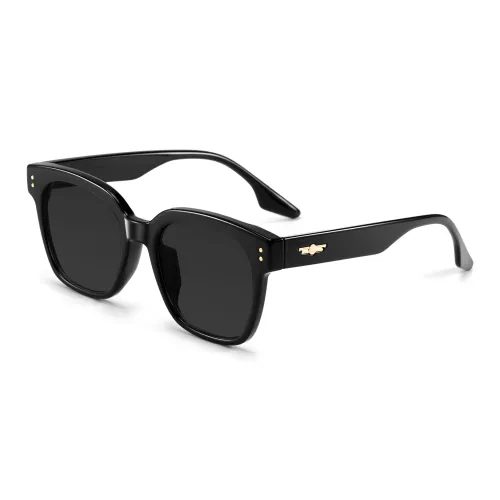 Wood Premium TR/Memory Plastic Alloy Square Sunglasses Women's