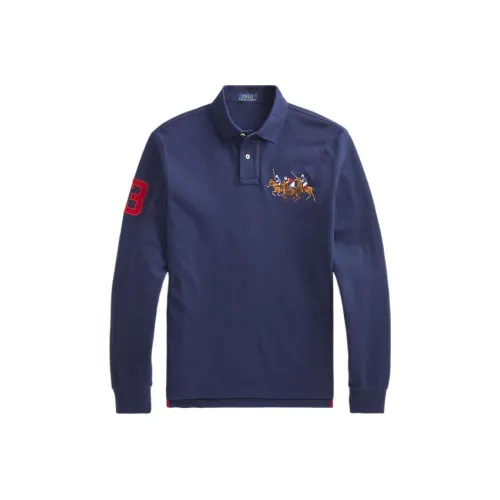 Polo Ralph Lauren Polo Shirts Men Marine Blue