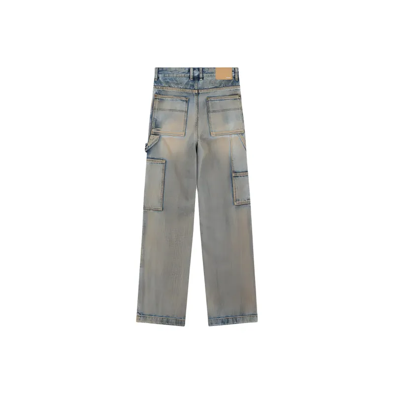 WE11DONE Jeans Men Blue-1