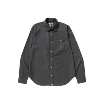 A BATHING APE One Point Chambray Shirt