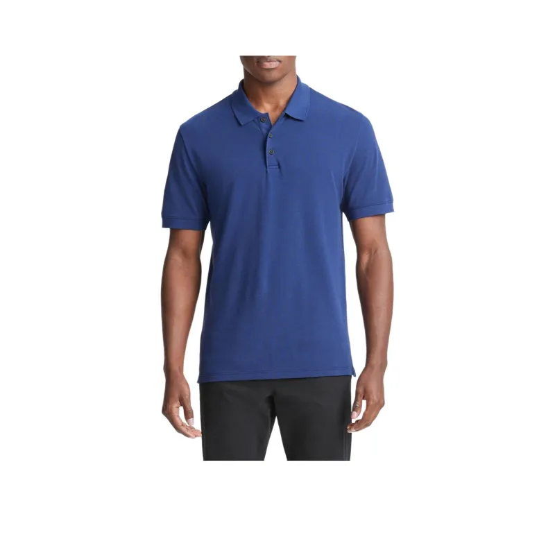 VINCE Polo Shirts Men Blue-0