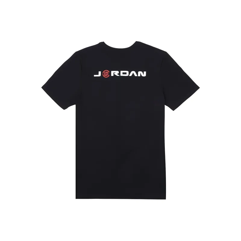 Jordan x CLOT T Shirt Asia Version Men's Black-1