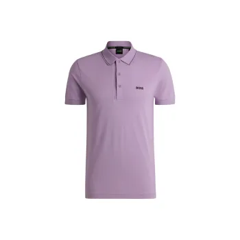 HUGO BOSS Polo Shirt Men's Light Purple