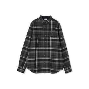 Columbia Pitchstone Shirt Men's Black Multigrid