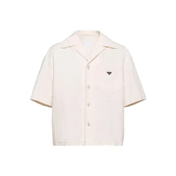 PRADA Shirts Men Beige