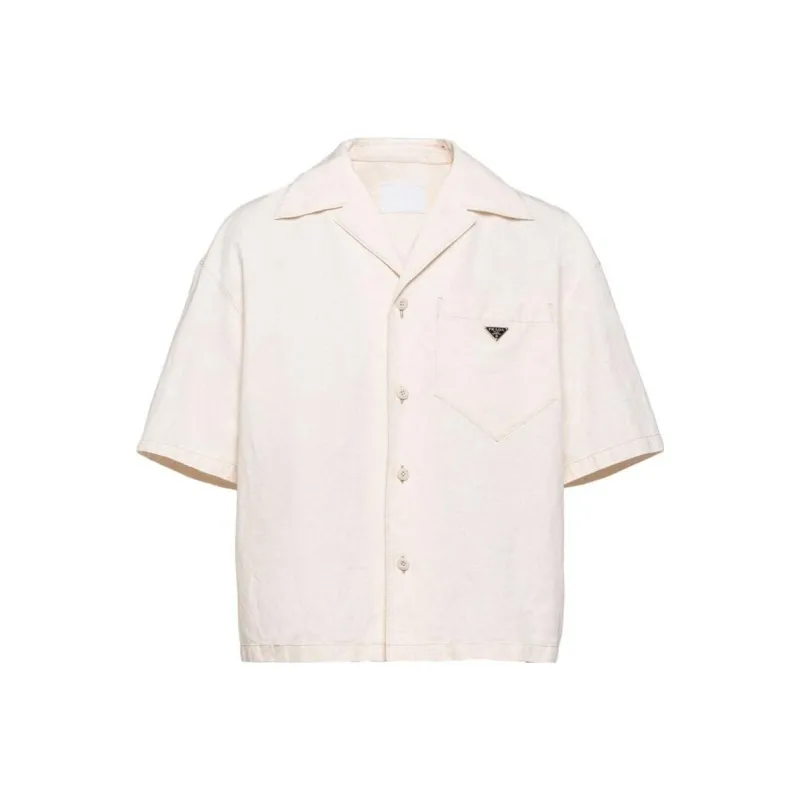 PRADA Shirts Men Beige-0