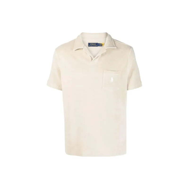Polo Ralph Lauren Polo Shirt Men's Ecru-0