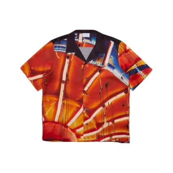 Blue Sky Inn Graphic print Twill Shirt