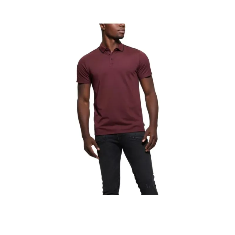 GUESS Polo Shirts Men Red-0