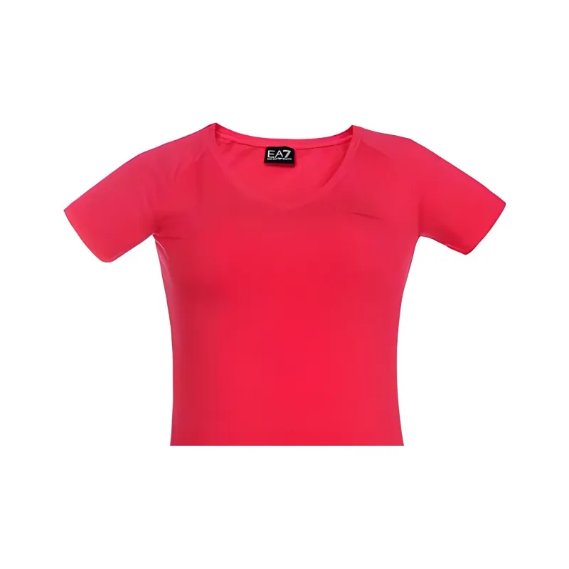 EMPORIO ARMANI EA7 T Shirts Women's Red-2
