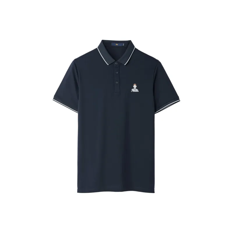 HLA Polo Shirt Men's Dark Blue 26-0