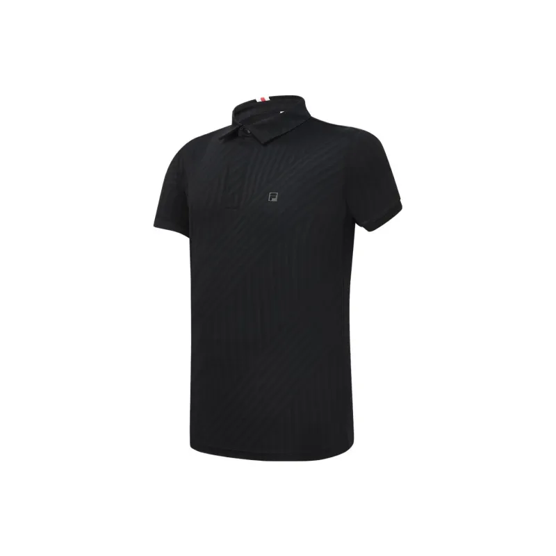 FILA Polo Shirts Men Black-0