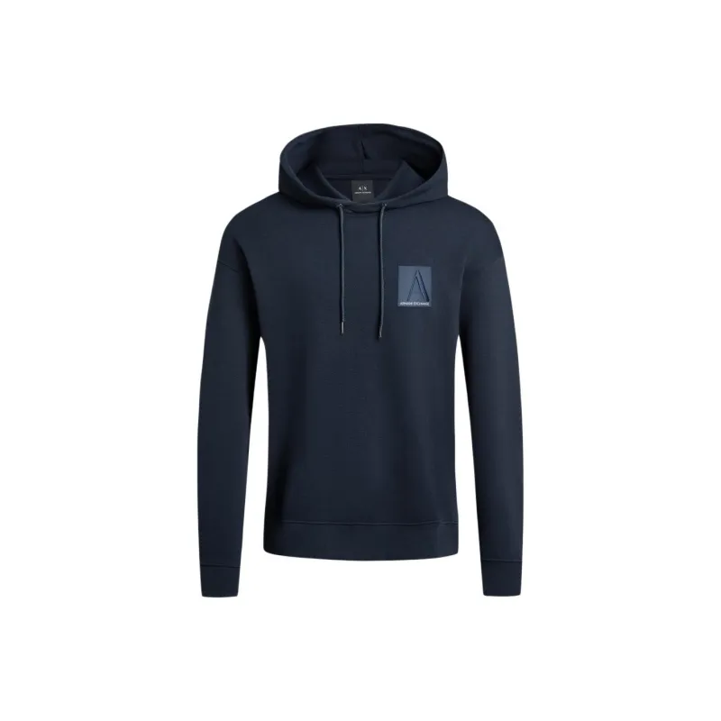 ARMANI EXCHANGE Logo patch Hoodie-0